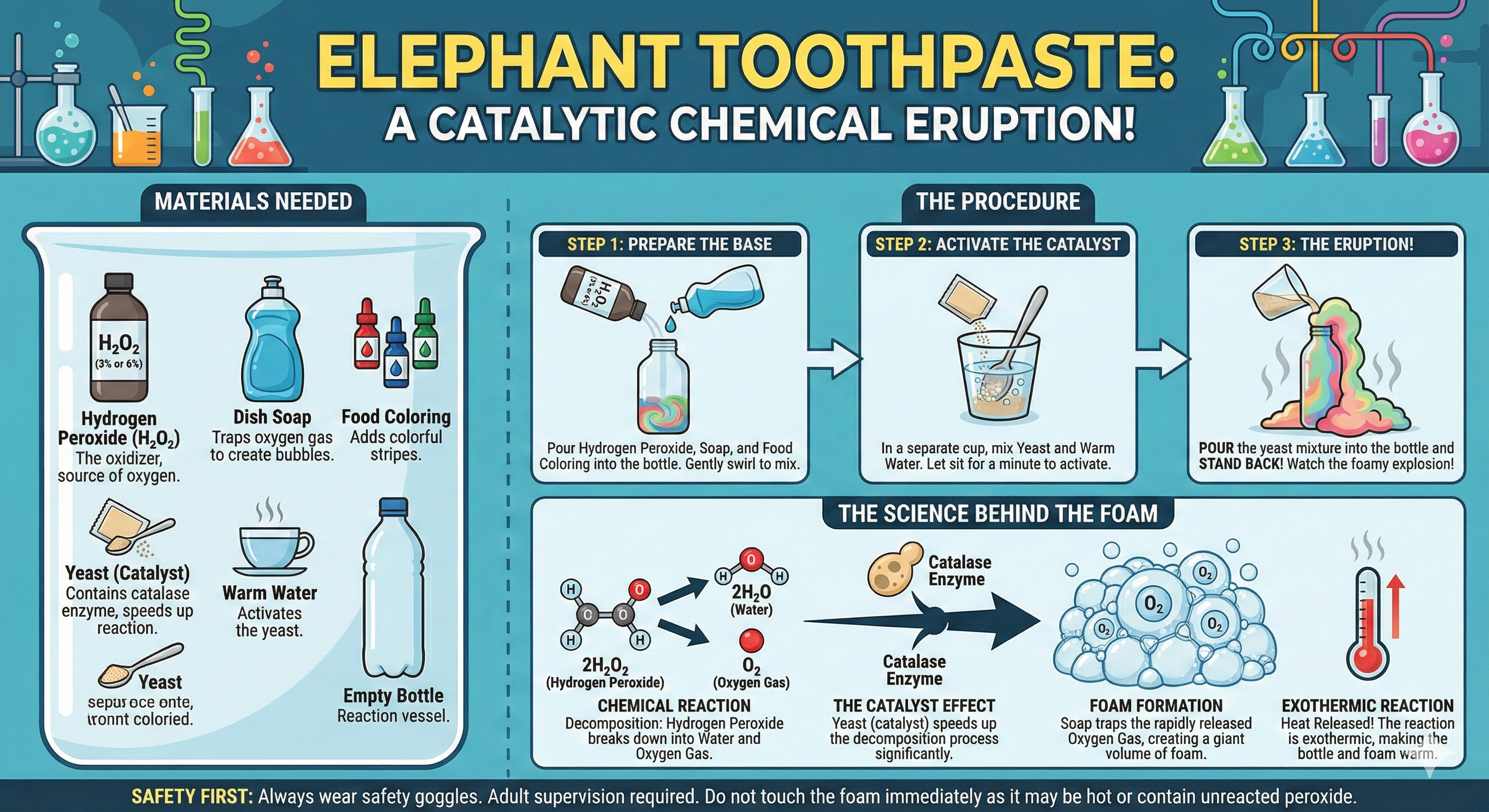 Elephant Toothpaste Experiment